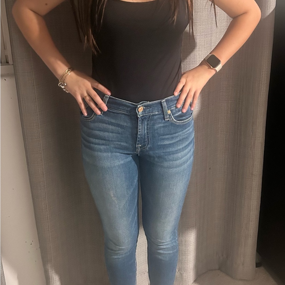 7 For All Mankind 27 “the ankle skinny”